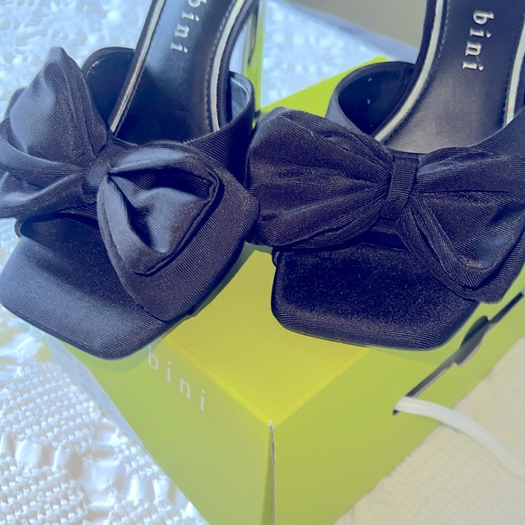 Gianna bini, black high heels size 9.5 worn once - Picture 6 of 10